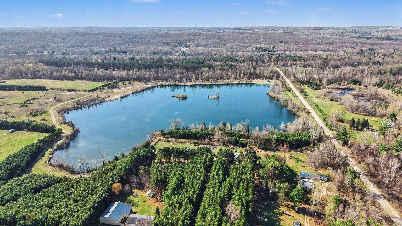 62.4 Acres of Land for Sale in Evart, Michigan