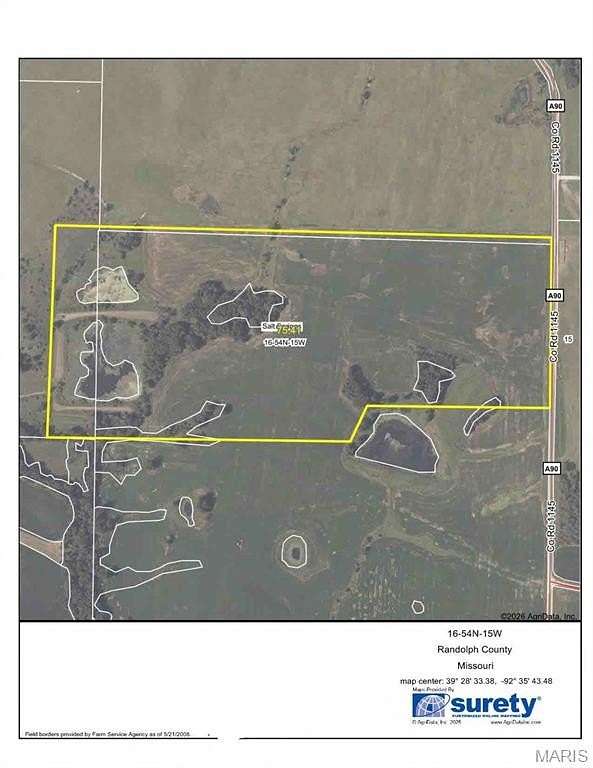 68 Acres of Land for Sale in Huntsville, Missouri