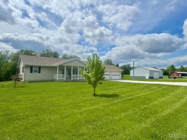 2.5 Acres of Land with Home for Sale in Monroe City, Missouri