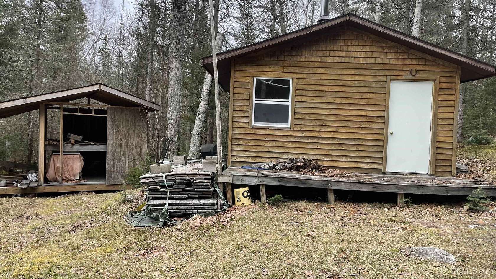 15.5 Acres of Improved Recreational Land for Sale in Champion, Michigan