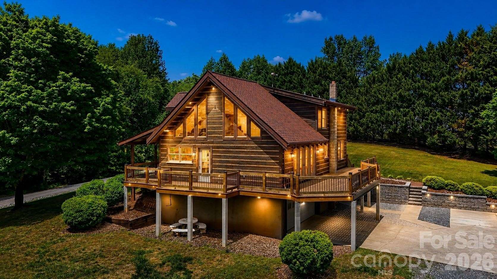 6.78 Acres of Land with Home for Sale in Taylorsville, North Carolina