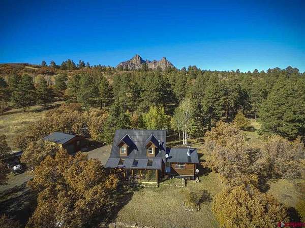 40 Acres of Land with Home for Sale in Pagosa Springs, Colorado