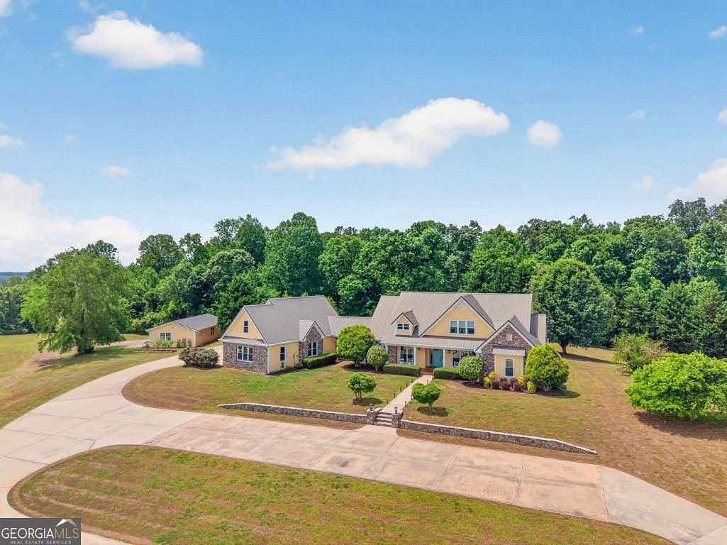 9.53 Acres of Land with Home for Sale in Homer, Georgia