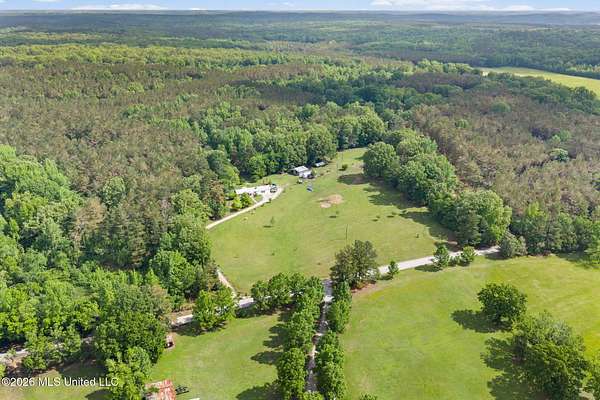 14.3 Acres of Land with Home for Sale in Como, Mississippi