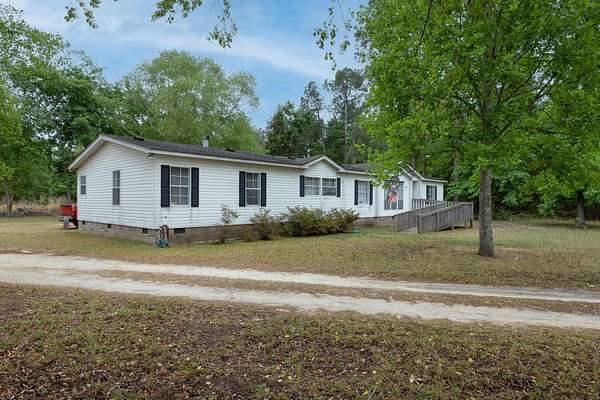7.76 Acres of Land with Home for Sale in Ridge Spring, South Carolina