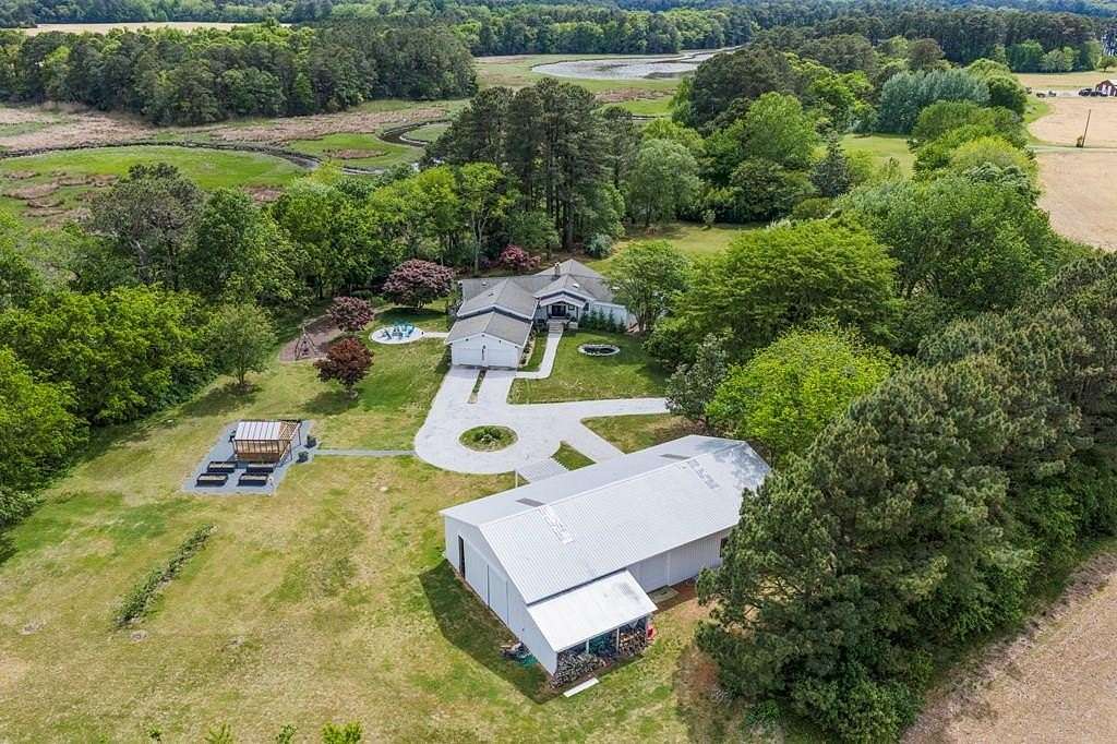 43.3 Acres of Recreational Land with Home for Sale in Machipongo, Virginia