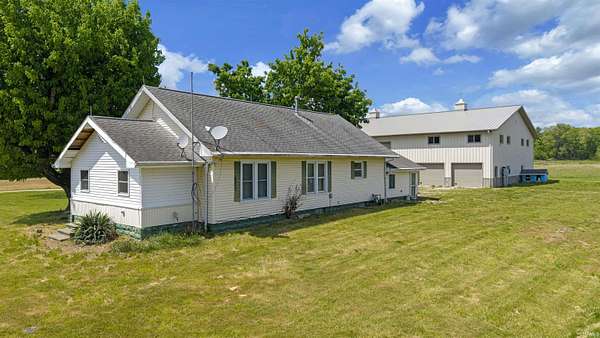 5 Acres of Land with Home for Sale in Patoka, Indiana