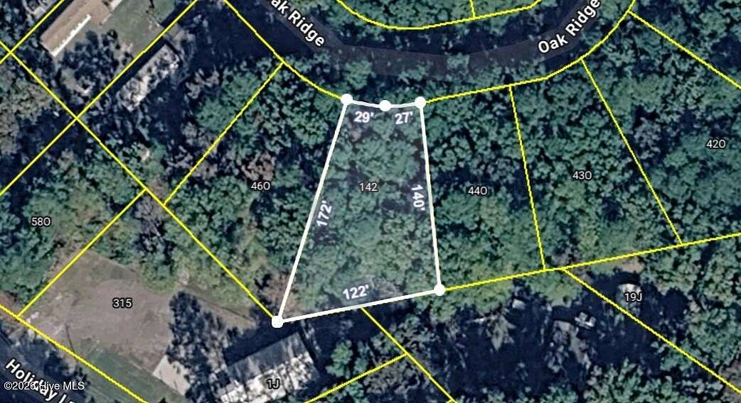 0.54 Acres of Residential Land for Sale in Hertford, North Carolina