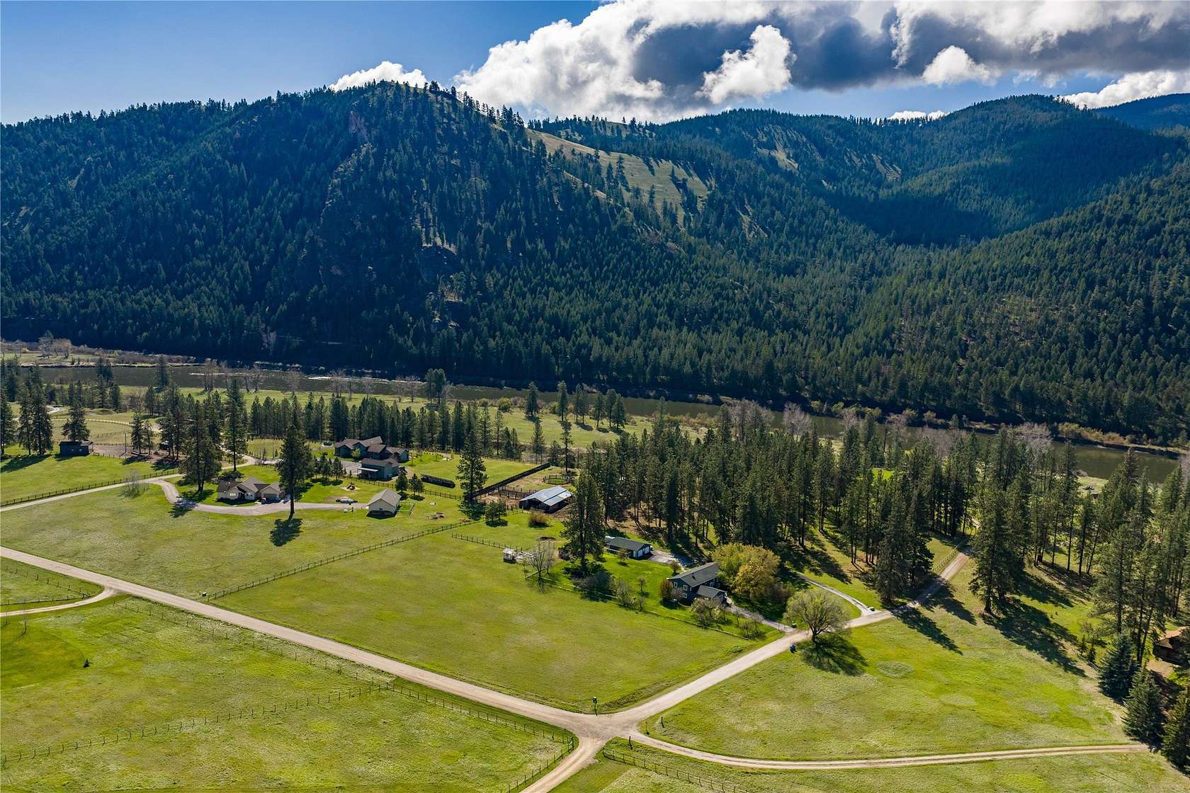 5 Acres of Land with Home for Sale in Huson, Montana