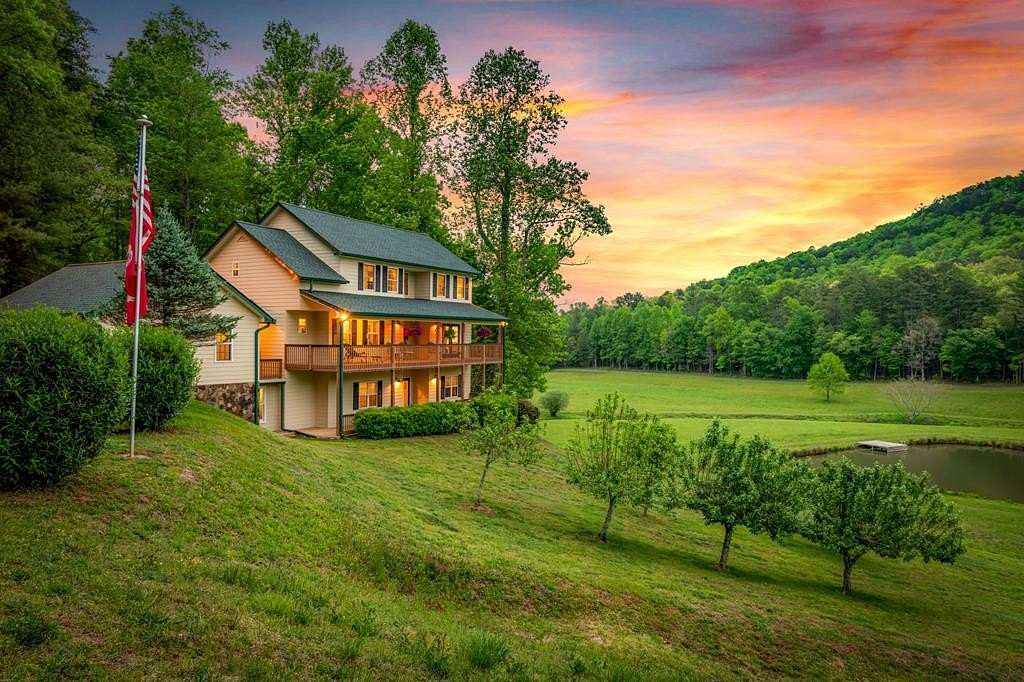 20.6 Acres of Land with Home for Sale in Blue Ridge, Georgia