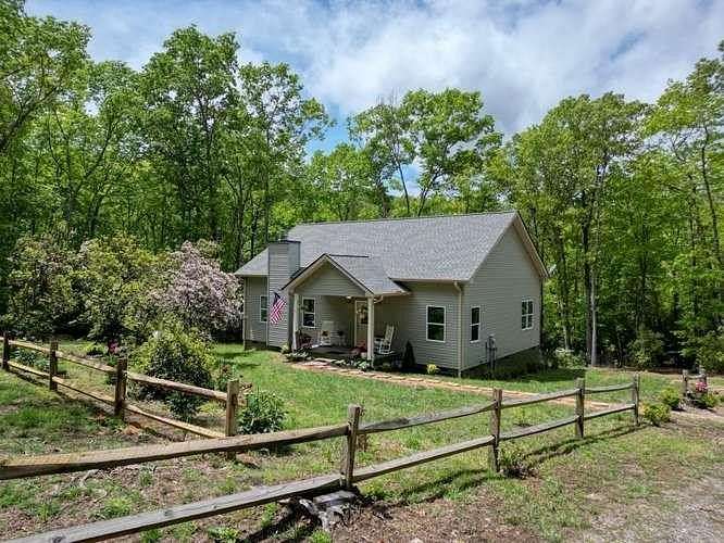 3 Acres of Land with Home for Sale in Blairsville, Georgia