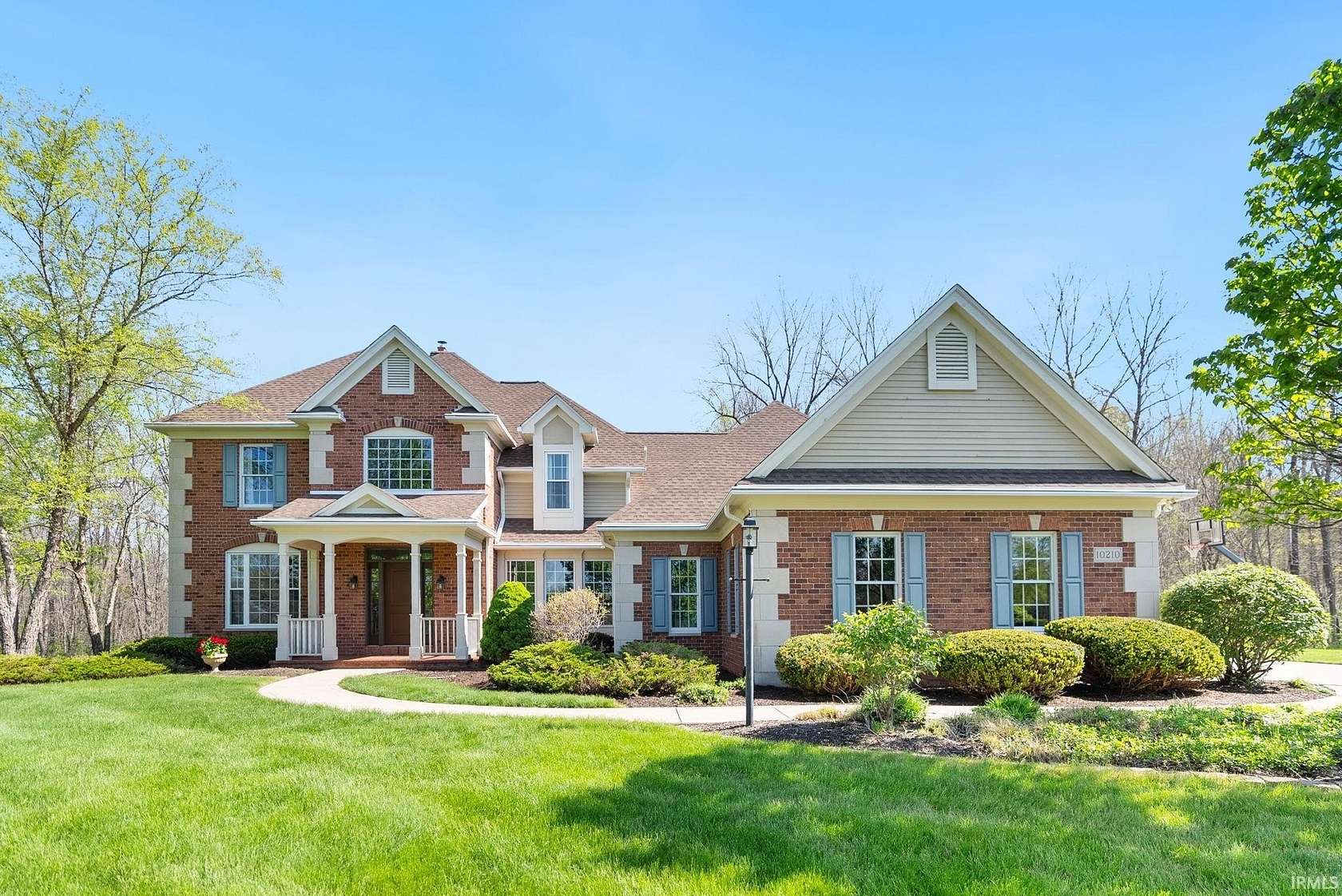 3.42 Acres of Land with Home for Sale in Roanoke, Indiana