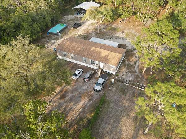 2.4 Acres of Land with Home for Sale in Brooksville, Florida