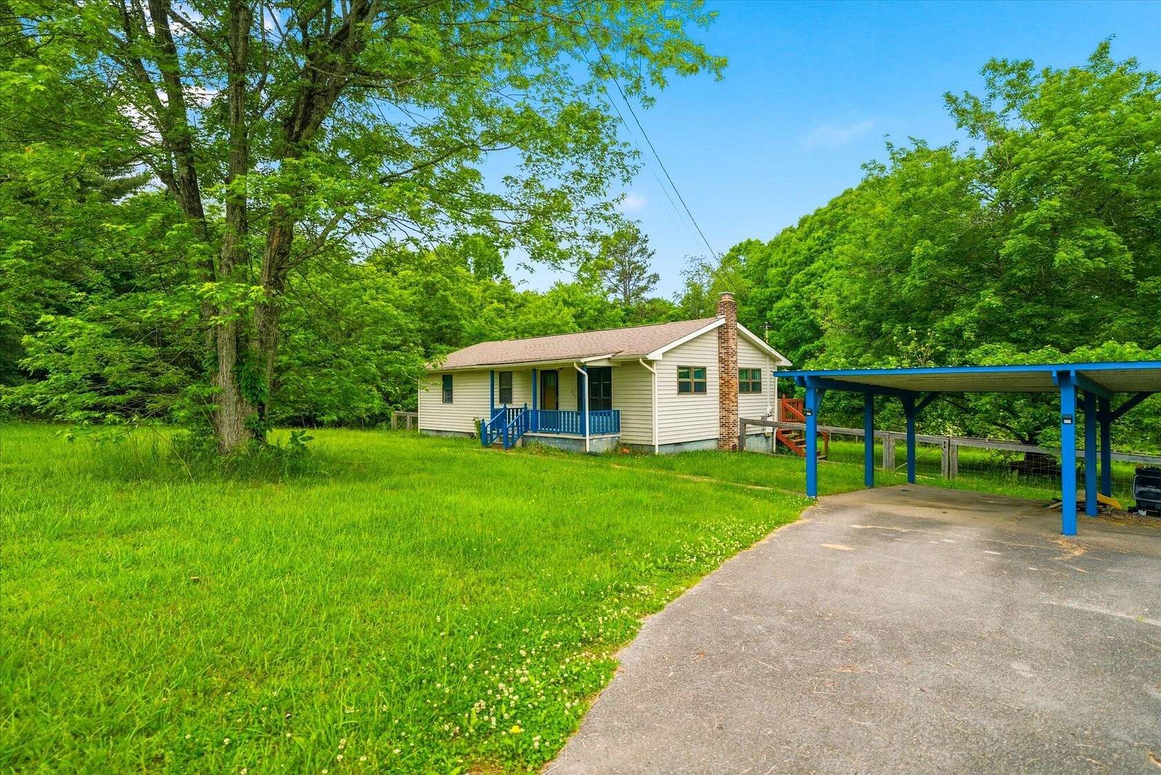 5 Acres of Land with Home for Sale in Lenoir City, Tennessee
