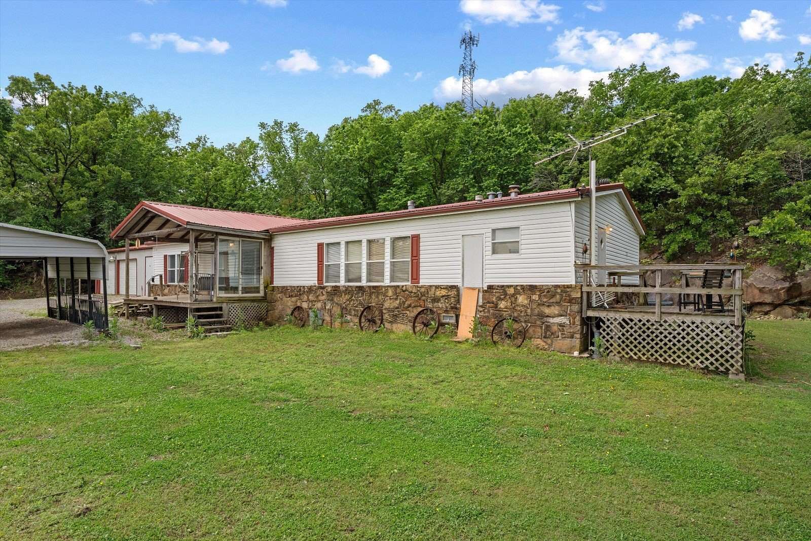1.79 Acres of Land with Home for Sale in Barnsdall, Oklahoma
