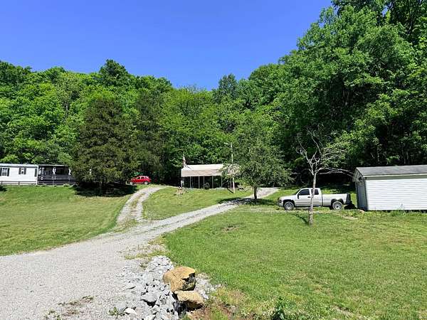 13.1 Acres of Land with Home for Sale in Burkesville, Kentucky