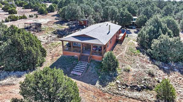11.8 Acres of Land with Home for Sale in Tijeras, New Mexico
