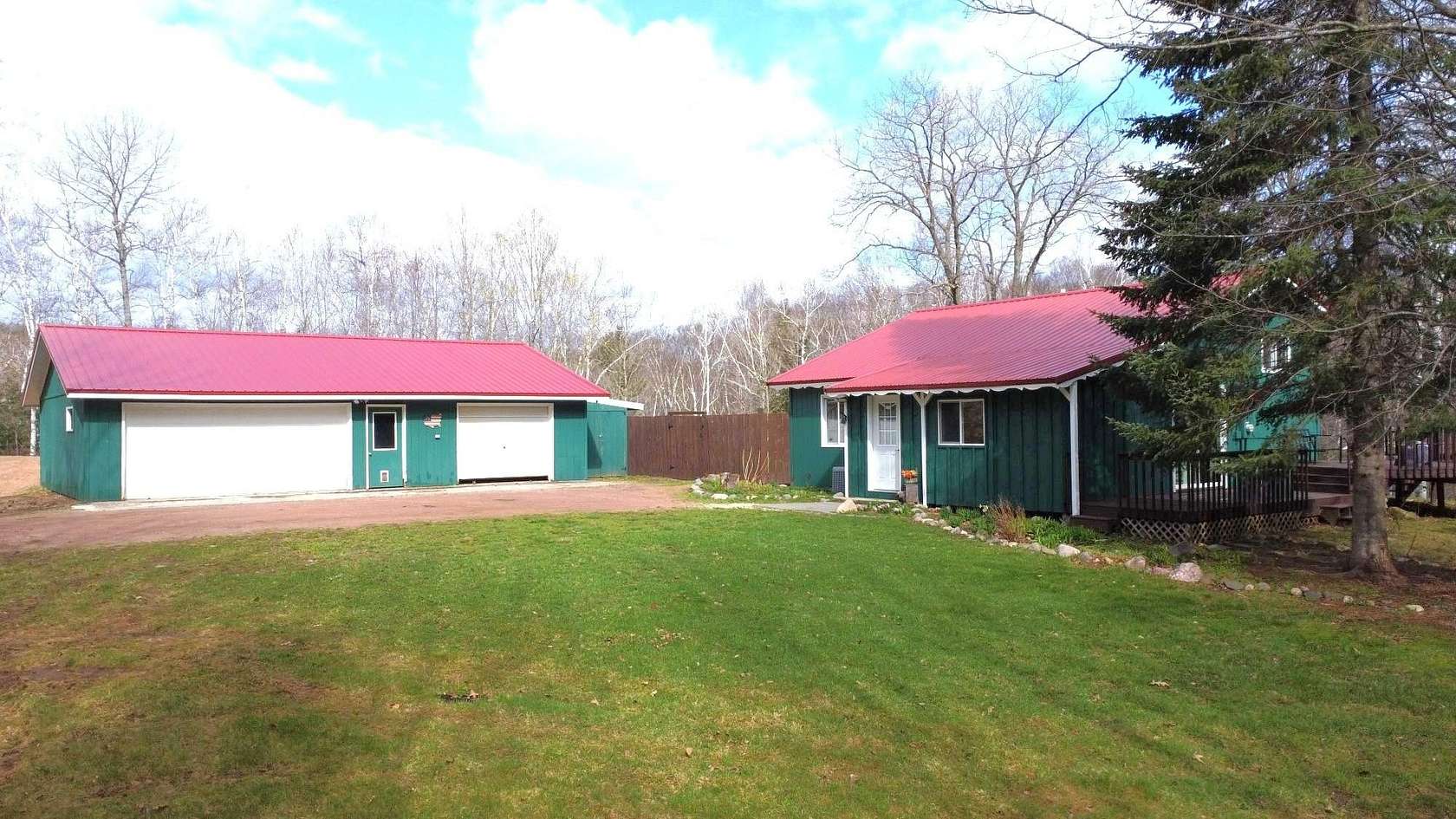 2 Acres of Land with Home for Sale in Deerbrook, Wisconsin