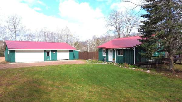 2 Acres of Land with Home for Sale in Deerbrook, Wisconsin