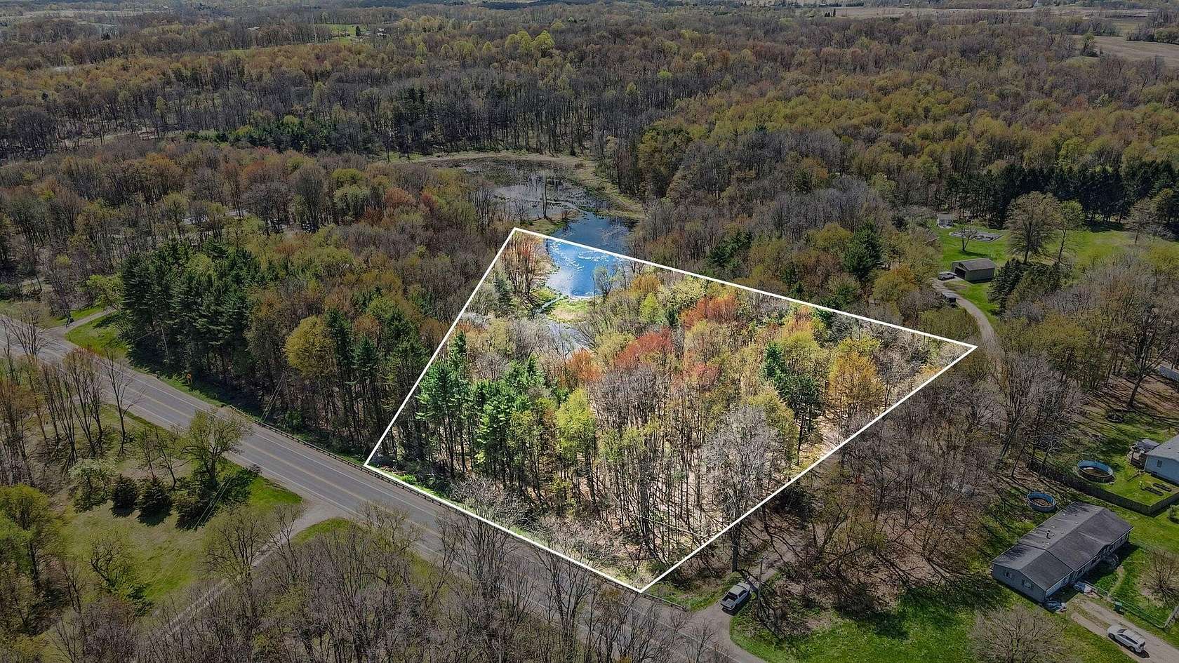 3.4 Acres of Residential Land for Sale in Dowling, Michigan