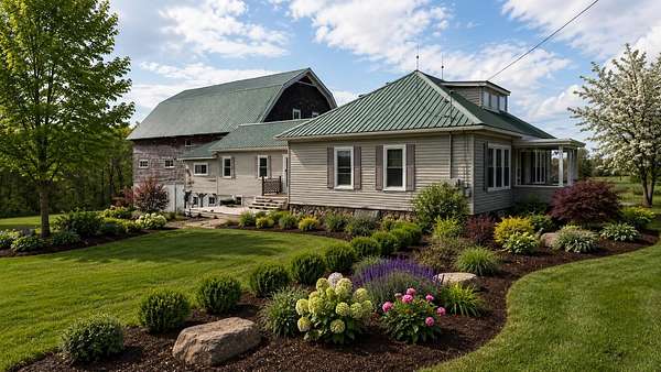 2.3 Acres of Land with Home for Sale in Monmouth, Maine