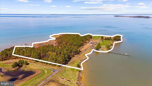 21.9 Acres of Recreational Land for Sale in Cambridge, Maryland