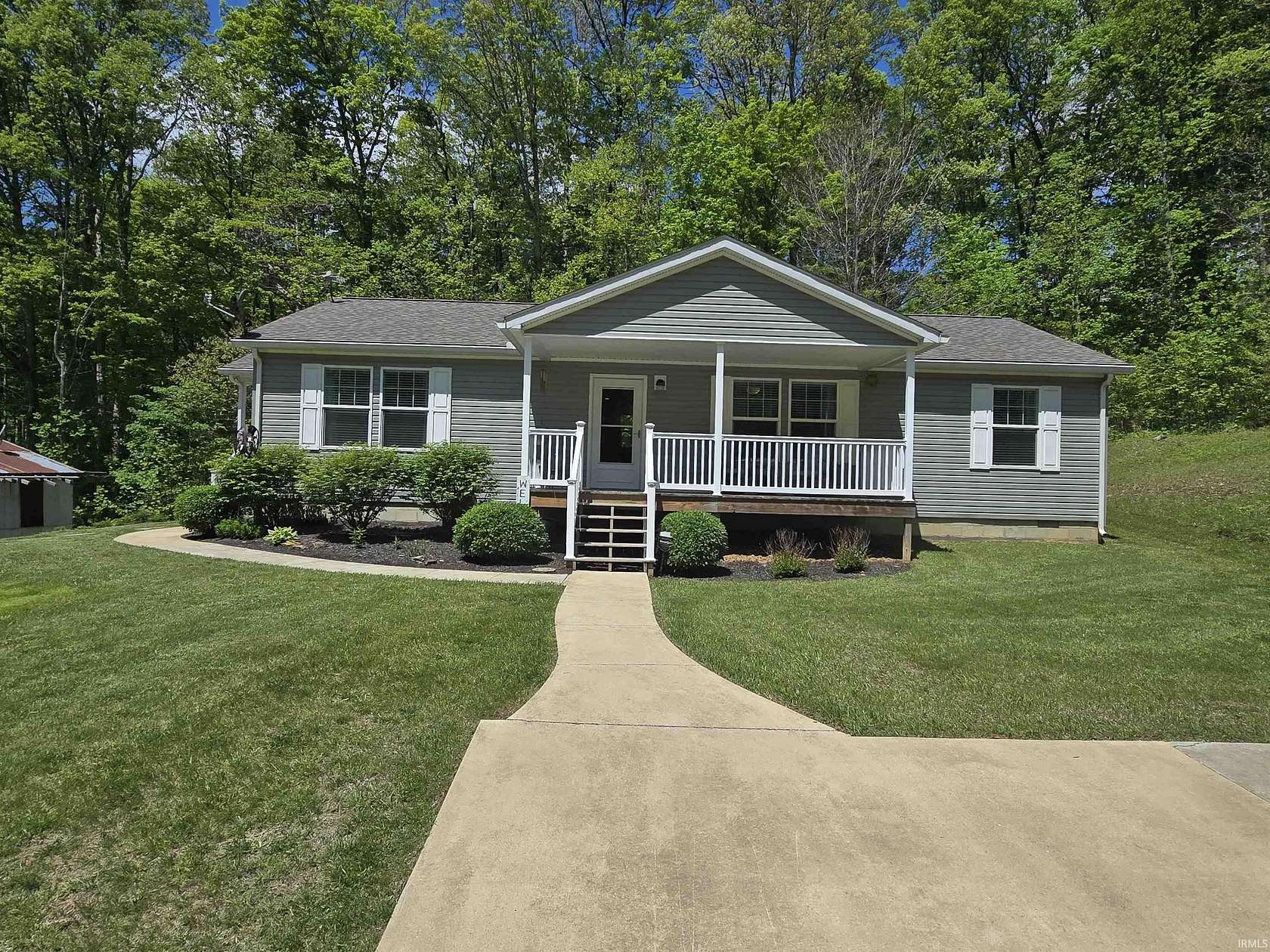 8.56 Acres of Land with Home for Sale in Bowling Green, Indiana