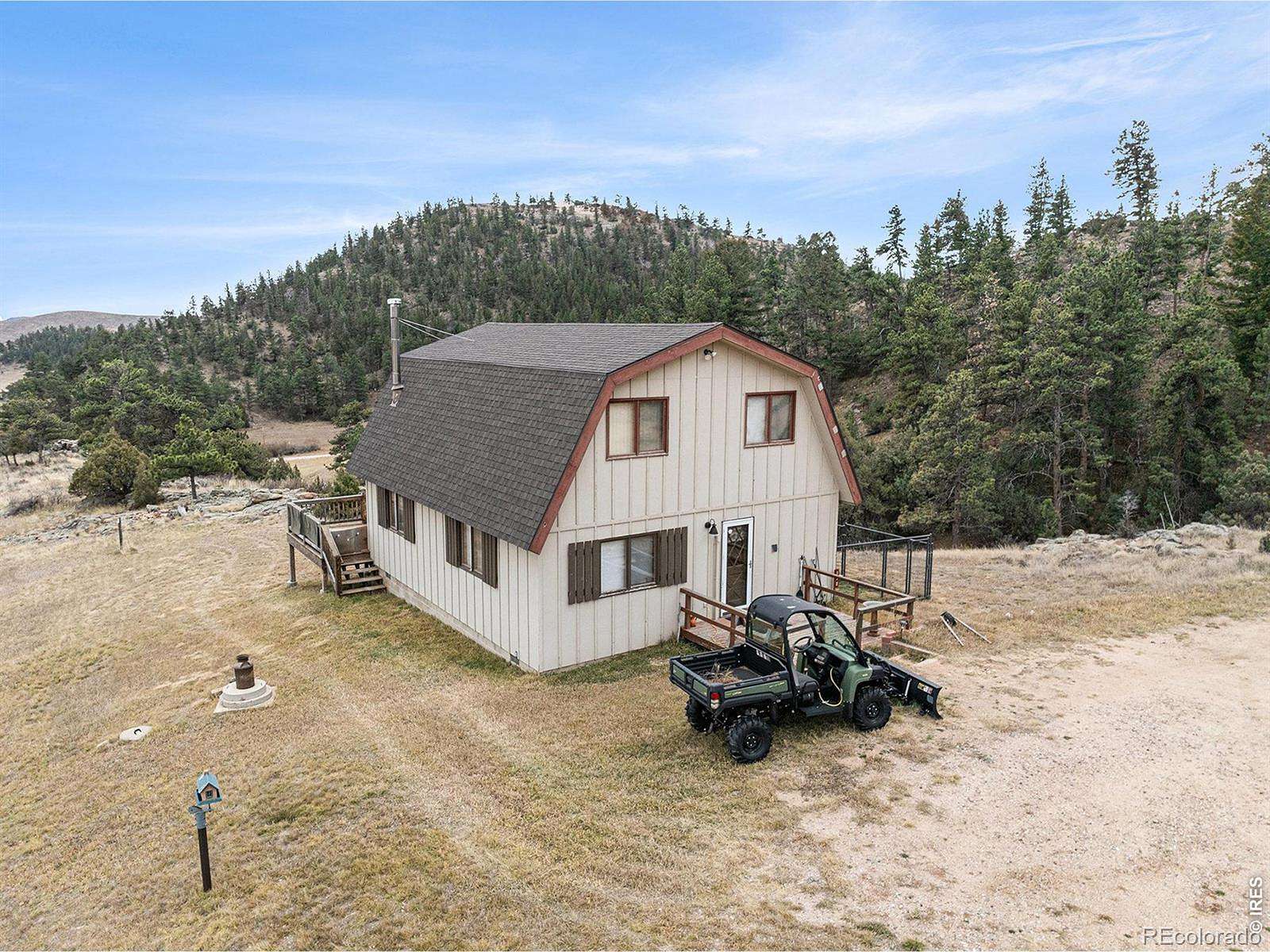 3.29 Acres of Land with Home for Sale in Livermore, Colorado