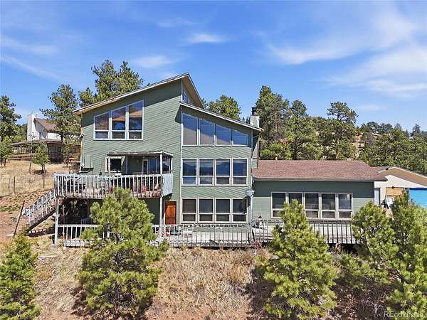 9.69 Acres of Land with Home for Sale in Conifer, Colorado