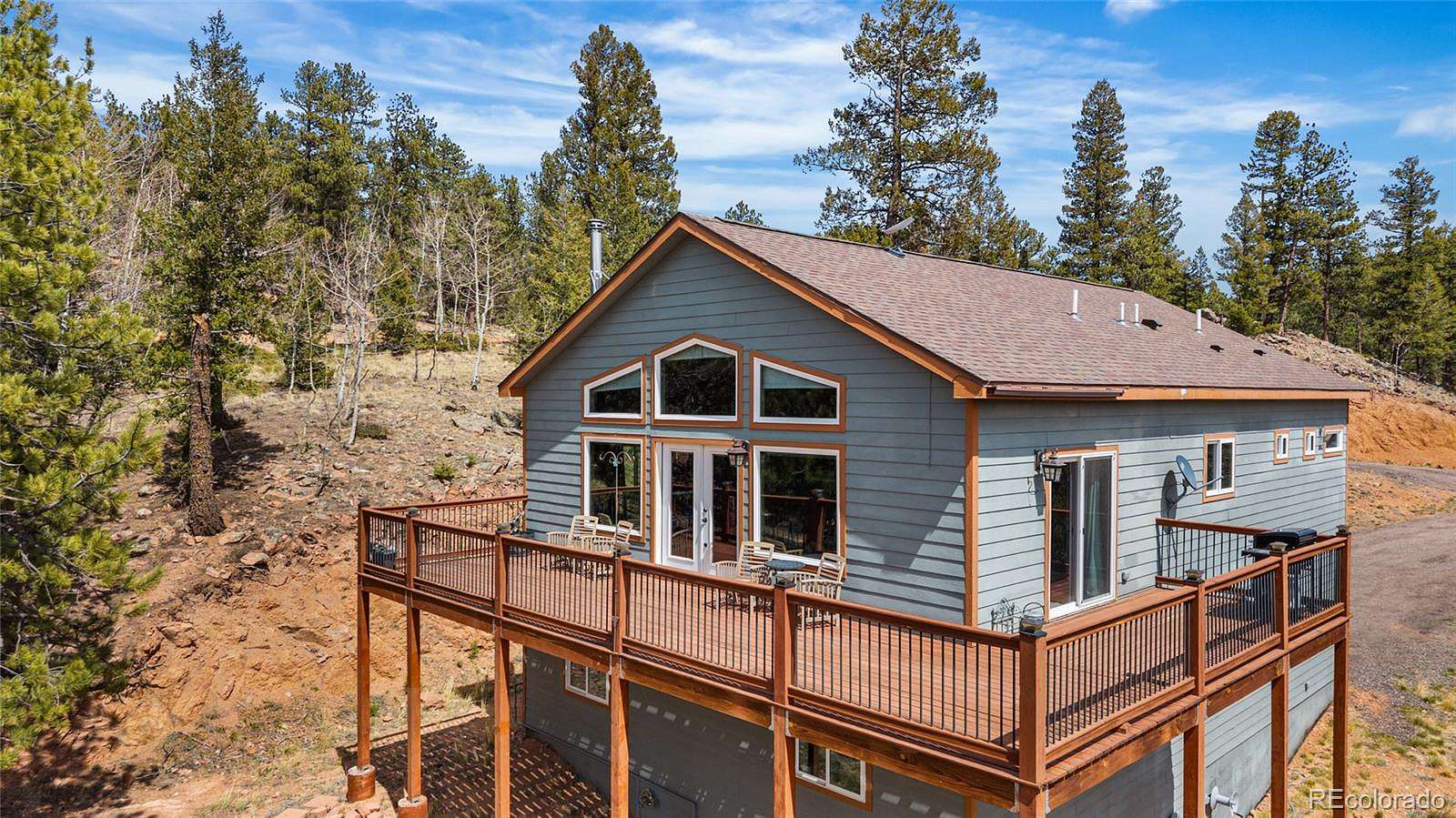6.3 Acres of Land with Home for Sale in Bailey, Colorado