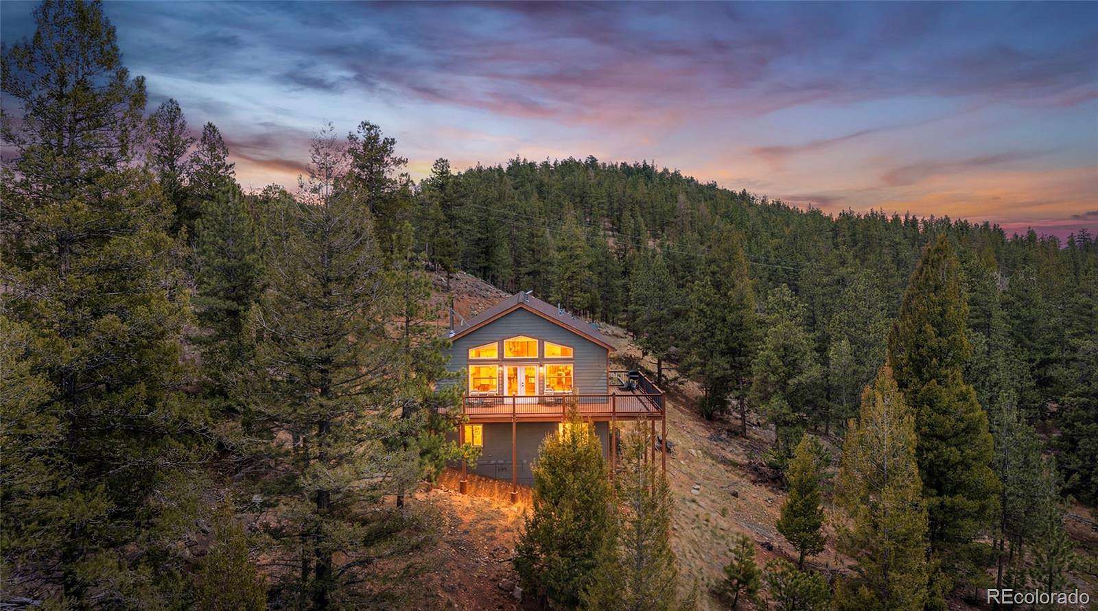 6.3 Acres of Land with Home for Sale in Bailey, Colorado