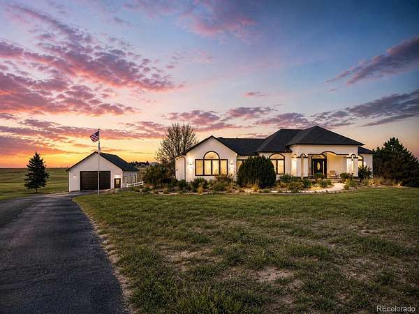 5.4 Acres of Land with Home for Sale in Parker, Colorado