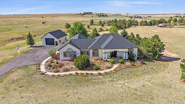 5.4 Acres of Land with Home for Sale in Parker, Colorado