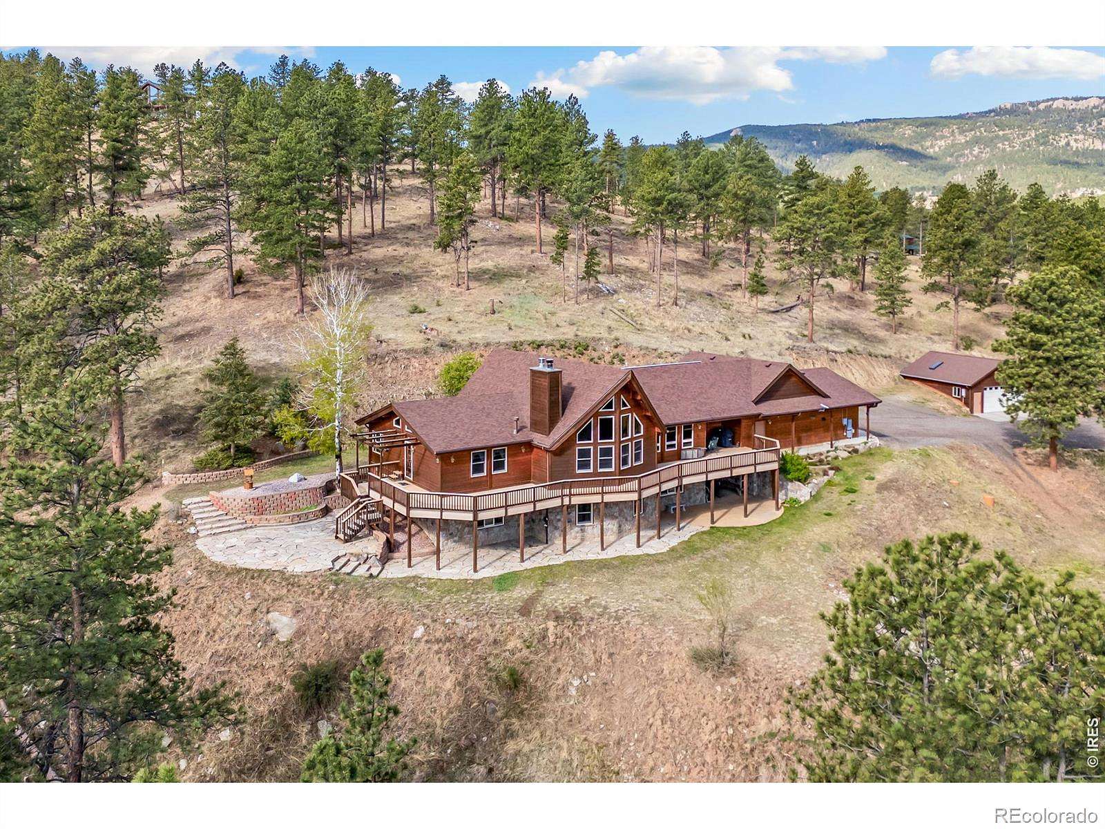 9.8 Acres of Land with Home for Sale in Loveland, Colorado