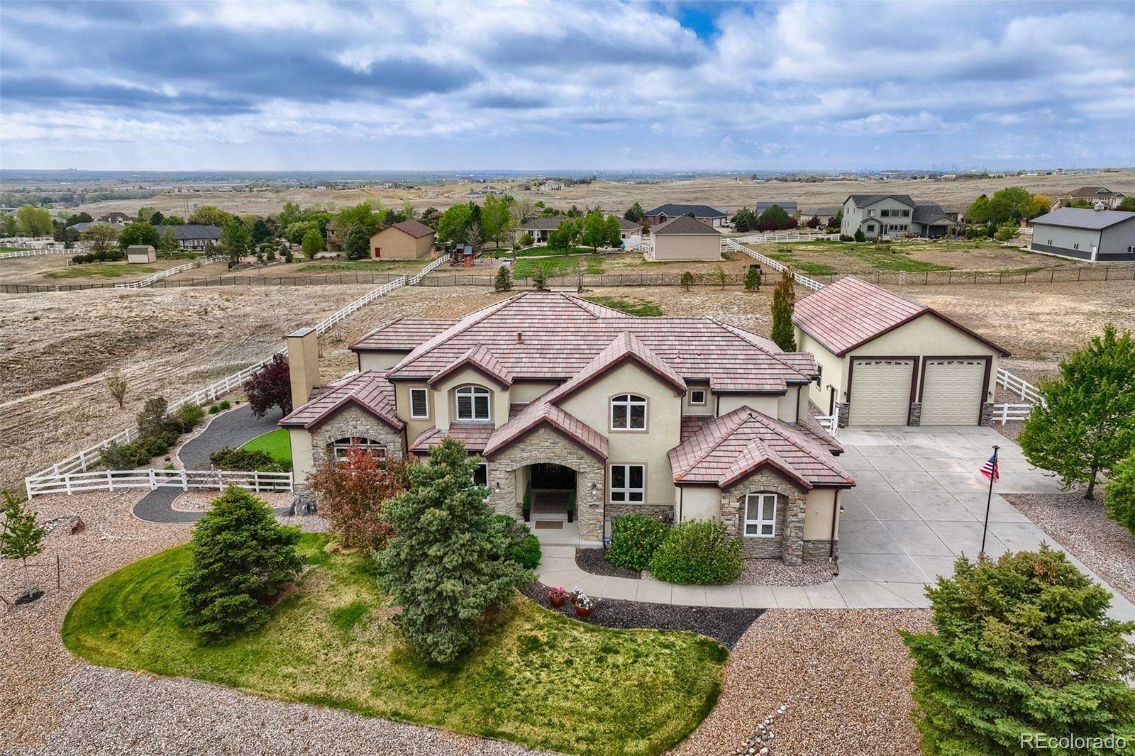 1.67 Acres of Land with Home for Sale in Brighton, Colorado