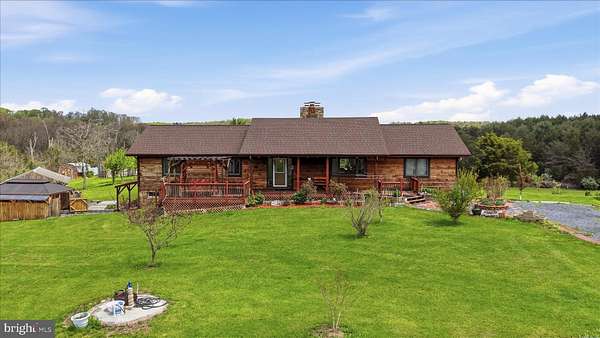 34.9 Acres of Recreational Land with Home for Sale in Star Tannery, Virginia