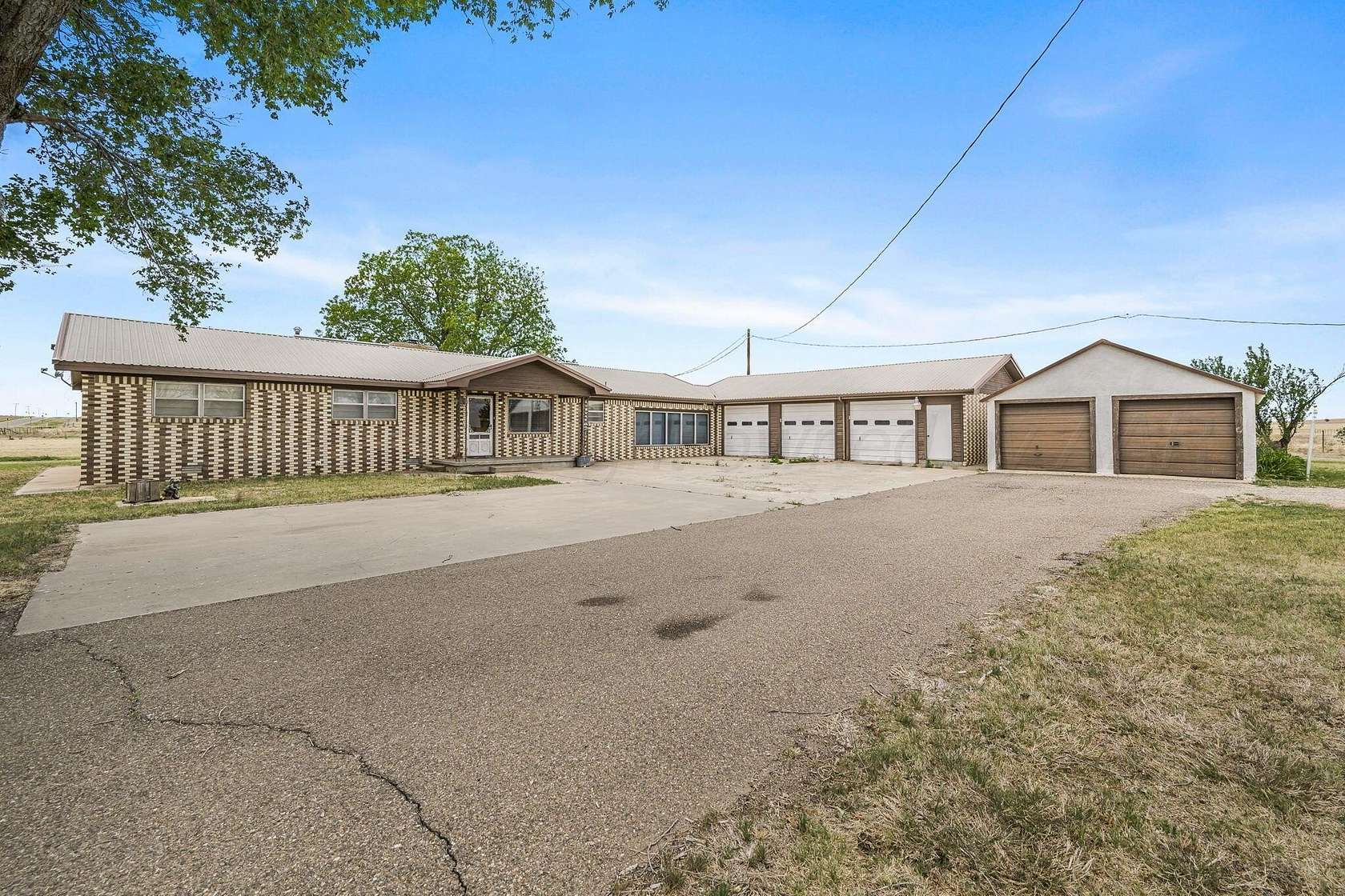 6.89 Acres of Land with Home for Sale in Mobeetie, Texas