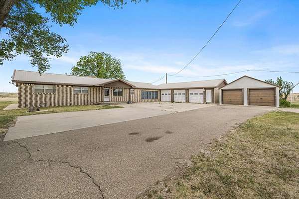 6.89 Acres of Land with Home for Sale in Mobeetie, Texas