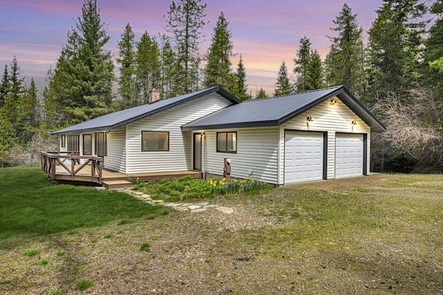 40 Acres of Recreational Land with Home for Sale in Heron, Montana