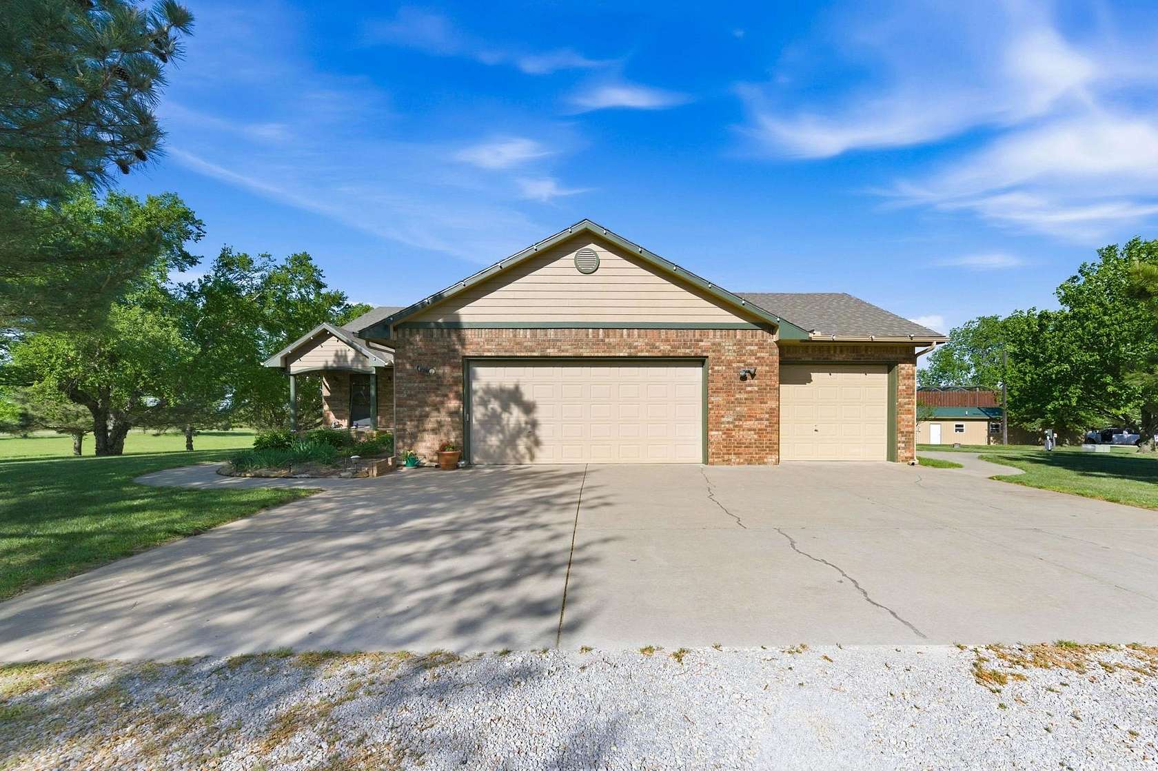 20.3 Acres of Land with Home for Sale in Cheney, Kansas