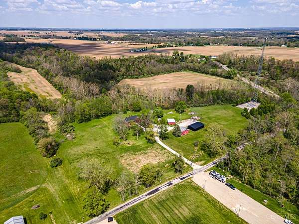 56.2 Acres of Agricultural Land with Home for Sale in Eaton, Ohio