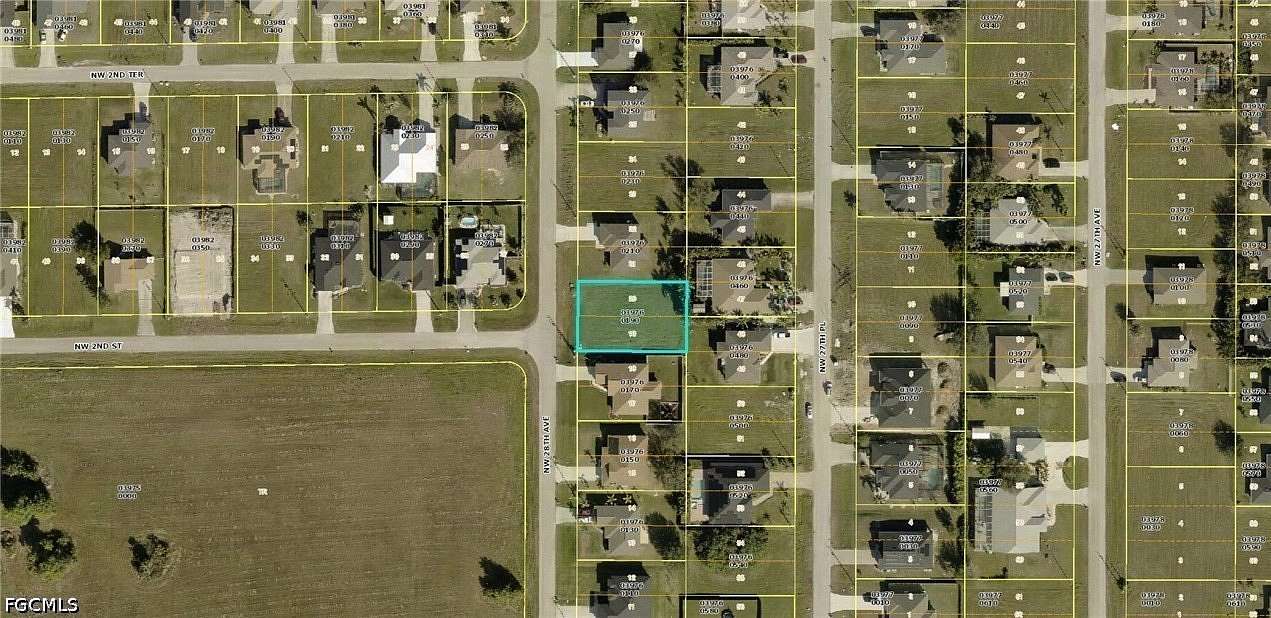 0.23 Acres of Residential Land for Sale in Cape Coral, Florida