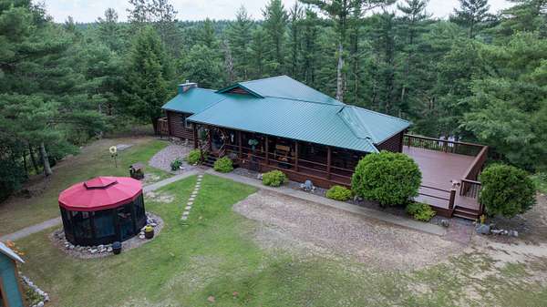 20 Acres of Recreational Land with Home for Sale in Black River Falls, Wisconsin