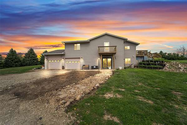 4.37 Acres of Land with Home for Sale in State Center, Iowa