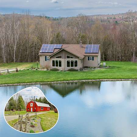 13.4 Acres of Recreational Land with Home for Sale in Coventry, Vermont