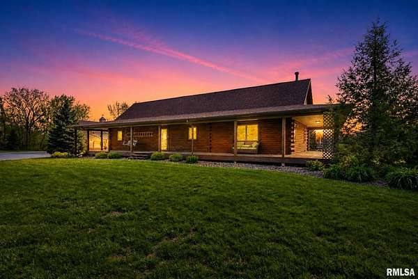 40 Acres of Land with Home for Sale in Illinois City, Illinois