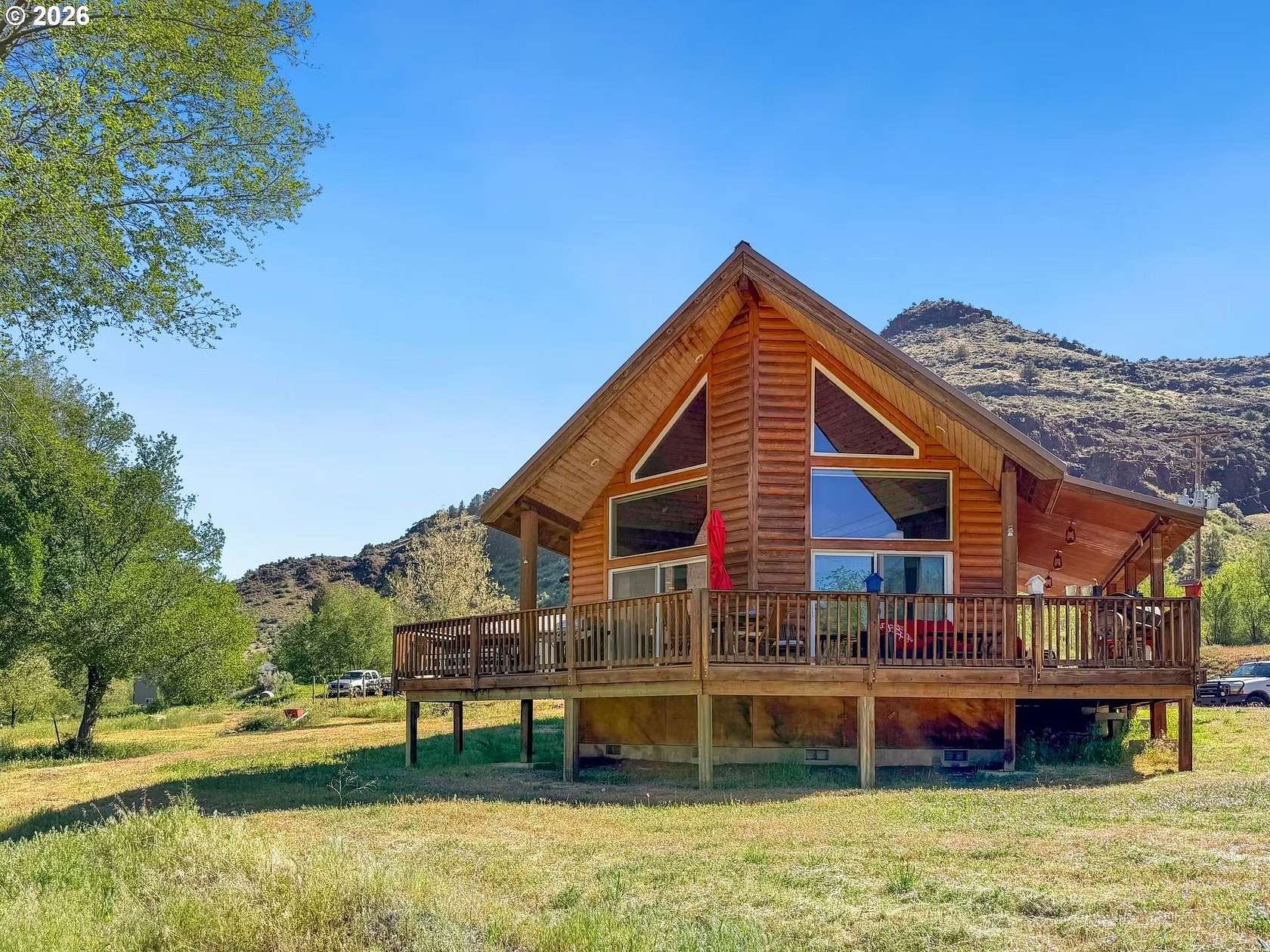11 Acres of Recreational Land with Home for Sale in Kimberly, Oregon
