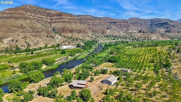 11 Acres of Recreational Land with Home for Sale in Kimberly, Oregon