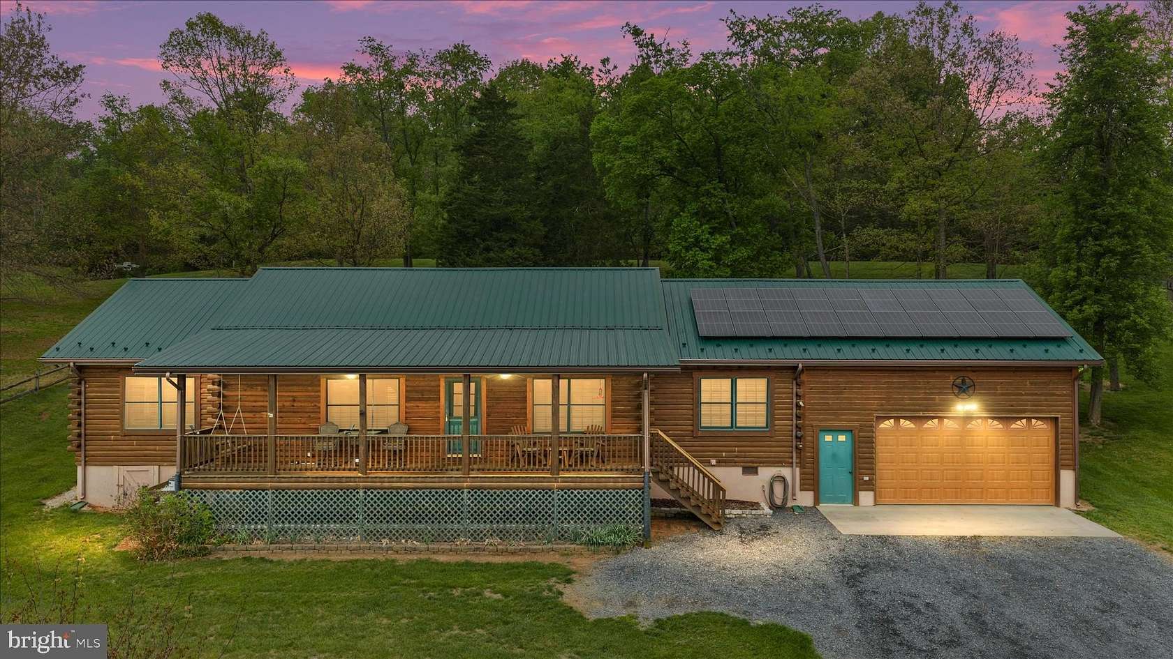 5.66 Acres of Land with Home for Sale in Quicksburg, Virginia