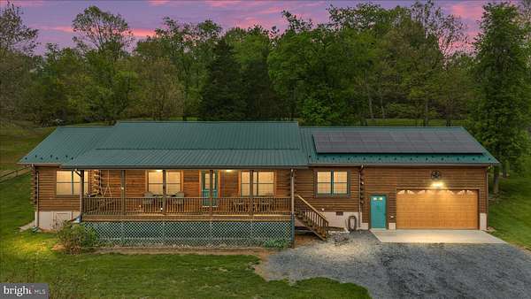 5.66 Acres of Land with Home for Sale in Quicksburg, Virginia